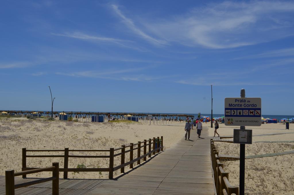 Casa Da Praia "Al" Monte Gordo Exterior foto